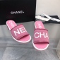 Replica CHANEL High-heeled macaron slippers