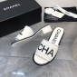 Replica CHANEL High-heeled macaron slippers