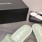 Replica CHANEL High-heeled macaron slippers