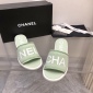 Replica CHANEL High-heeled macaron slippers