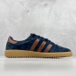 Replica Adidas originals Bermuda blue brown board shoes