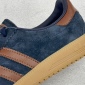 Replica Adidas originals Bermuda blue brown board shoes