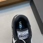 Replica VERSACE 2024 SS Unisex Street Style Leather Logo Sneakers