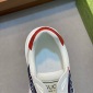 Replica GUCCI Cowhide with printed logo patchwork sneaker