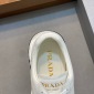 Replica Prada logo Cowhide sneakers