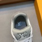 Replica Louis Vuitton Monogram Street Style Leather Logo Sneakers