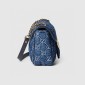 Replica GUCCI Marmont series denim small shoulder backpack