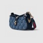 Replica Gucci Moon Side Mini Shoulder Bag in Blue | Lyst