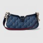 Replica Gucci Moon Side Mini Shoulder Bag in Blue | Lyst