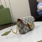 Replica GUCCI Marmont Super Mini canvas shoulder bag in multicoloured