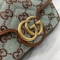 Replica GUCCI Marmont Super Mini canvas shoulder bag in multicoloured