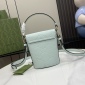 Replica Gucci Logo Embossed Top Handle Bag