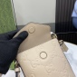 Replica Gucci Logo Embossed Top Handle Bag