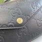 Replica GUCCI super mini shoulder bag in black leather