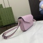 Replica GG super mini shoulder bag in rose beige leather | GUCCI® DK