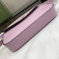 Replica GG super mini shoulder bag in rose beige leather | GUCCI® DK