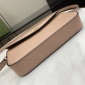 Replica GUCCI super mini shoulder bag in rose beige leather