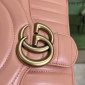 Replica GUCCI GG Marmont Series quilted shoulder backpack