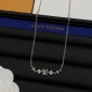 Replica Louis Vuitton logo necklace