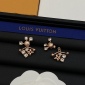 Replica Louis Vuitton Monogram flower earrings stud