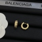 Replica Gold Silver earrings with logo Balenciaga