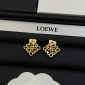 Replica Loewe metal Hollow stud earrings