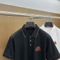 Replica Hermes Classic pattern polo shirt with lapel front