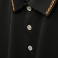 Replica Hermes Classic pattern polo shirt with lapel front