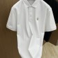 Replica Hermes Classic pattern polo shirt with lapel front