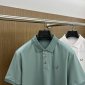 Replica Hermes Classic pattern polo shirt with lapel front