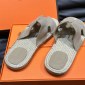 Replica Hermes classic men's H slippers