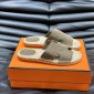 Replica Hermes classic men's H slippers