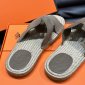 Replica Hermes classic men's H slippers