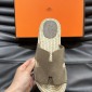 Replica Hermes classic men's H slippers