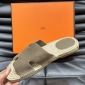 Replica Hermes classic men's H slippers