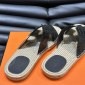 Replica Hermes classic men's H slippers