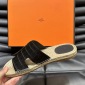 Replica Hermes classic men's H slippers