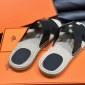 Replica Hermes classic men's H slippers