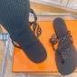 Replica Hermes Chain flip-flops