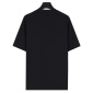 Replica Prada color matching LOGO letter short sleeve