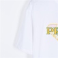 Replica Prada color matching LOGO letter short sleeve