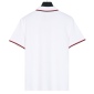 Replica Moncler Embroidered logo short-sleeved Polo shirtMoncler Embroidered logo short-sleeved Polo shirt