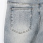 Replica Burberry hollowed-out back pocket Warhorse jeans