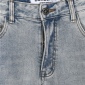 Replica Burberry hollowed-out back pocket Warhorse jeans