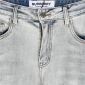 Replica Burberry back pocket hollowed out War Horse jeans