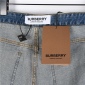 Replica Burberry back pocket hollowed out War Horse jeans