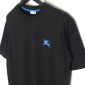 Replica Burberry 24SS blue embroidered War Horse short sleeve T-shirt