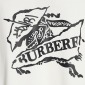 Replica Burberry 24SS Knight print short-sleeved T-shirt