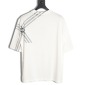 Replica Burberry 24SS cross-striped short-sleeved T-shirt