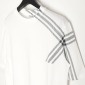 Replica Burberry 24SS cross-striped short-sleeved T-shirt